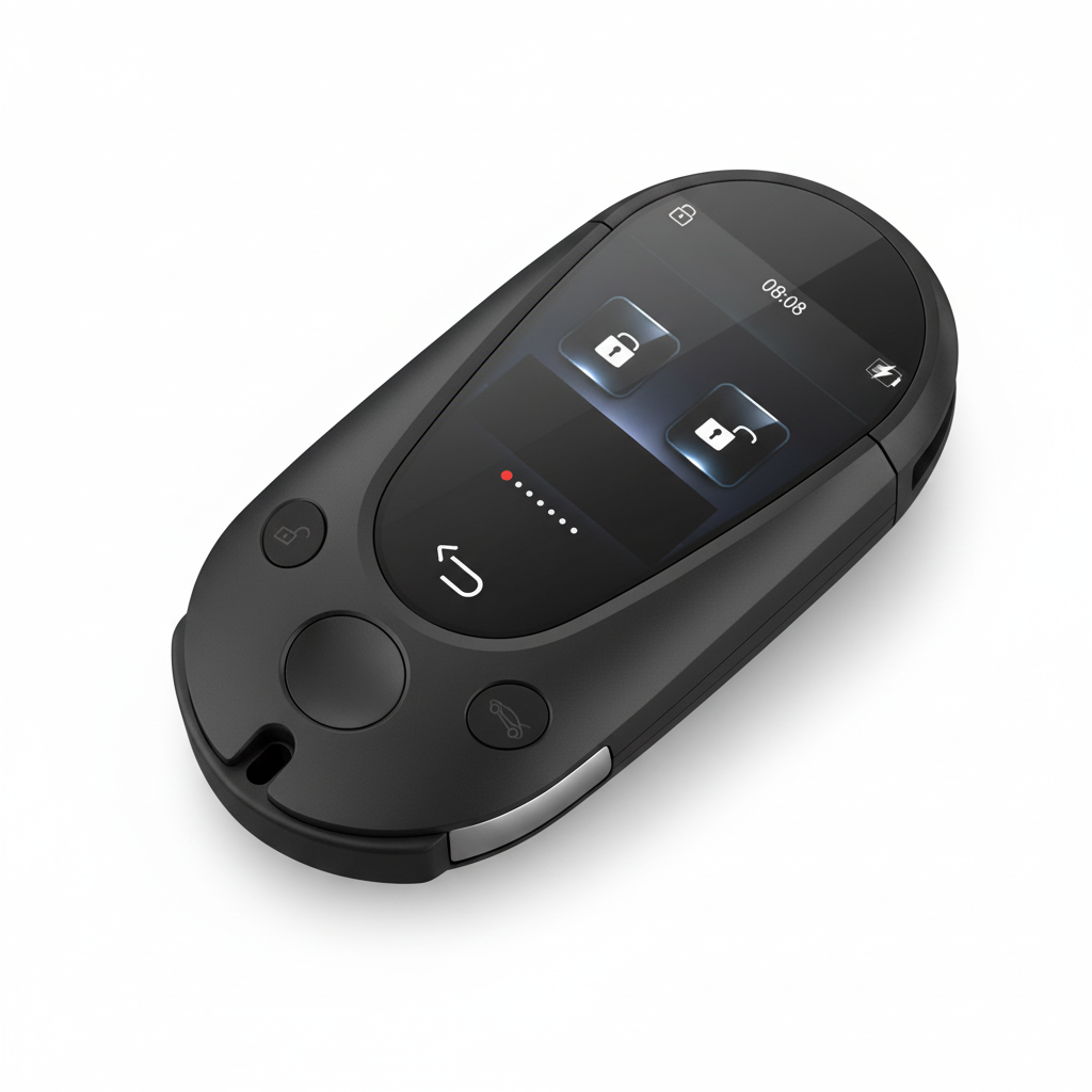 Chiave Smart Digitale Auto con Display LCD Touch Screen Modello Bentley