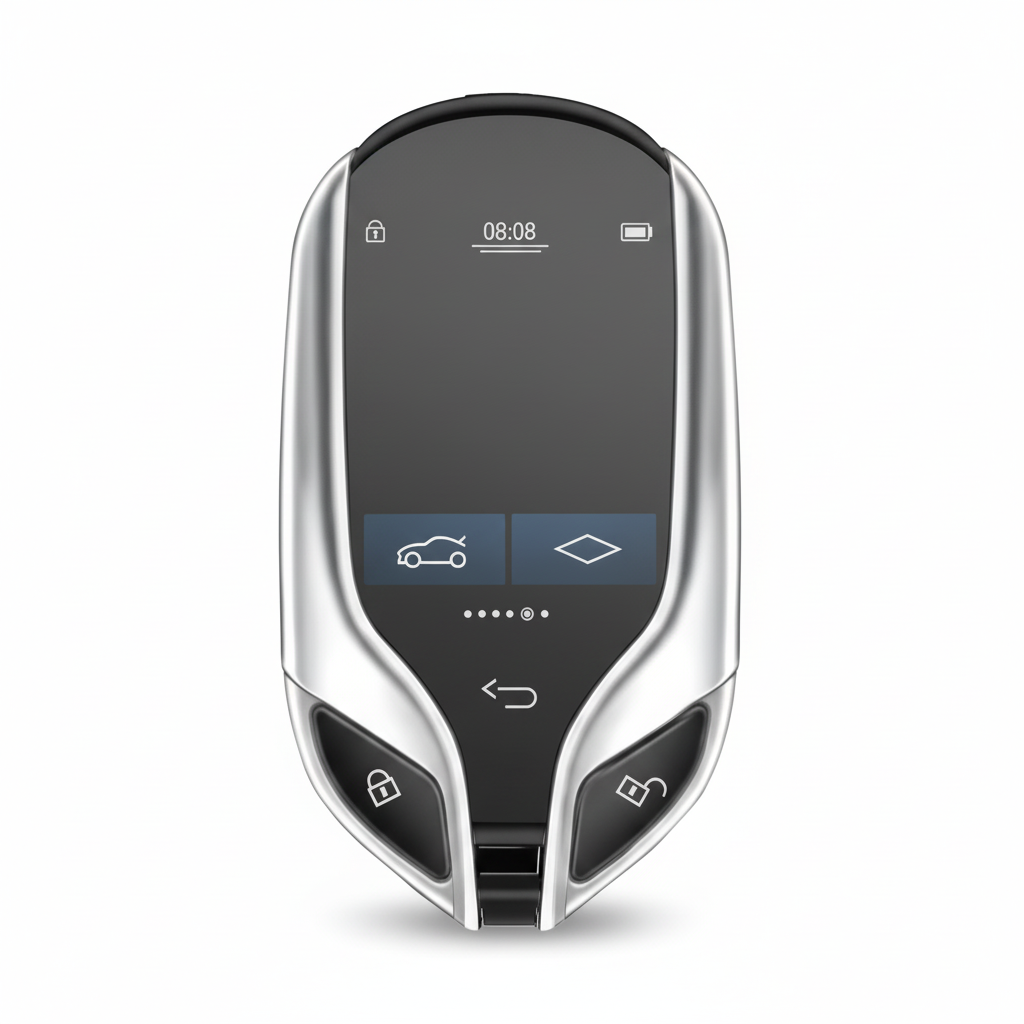 Chiave Smart Digitale Auto con Display LCD Touch Screen Modello Maserati