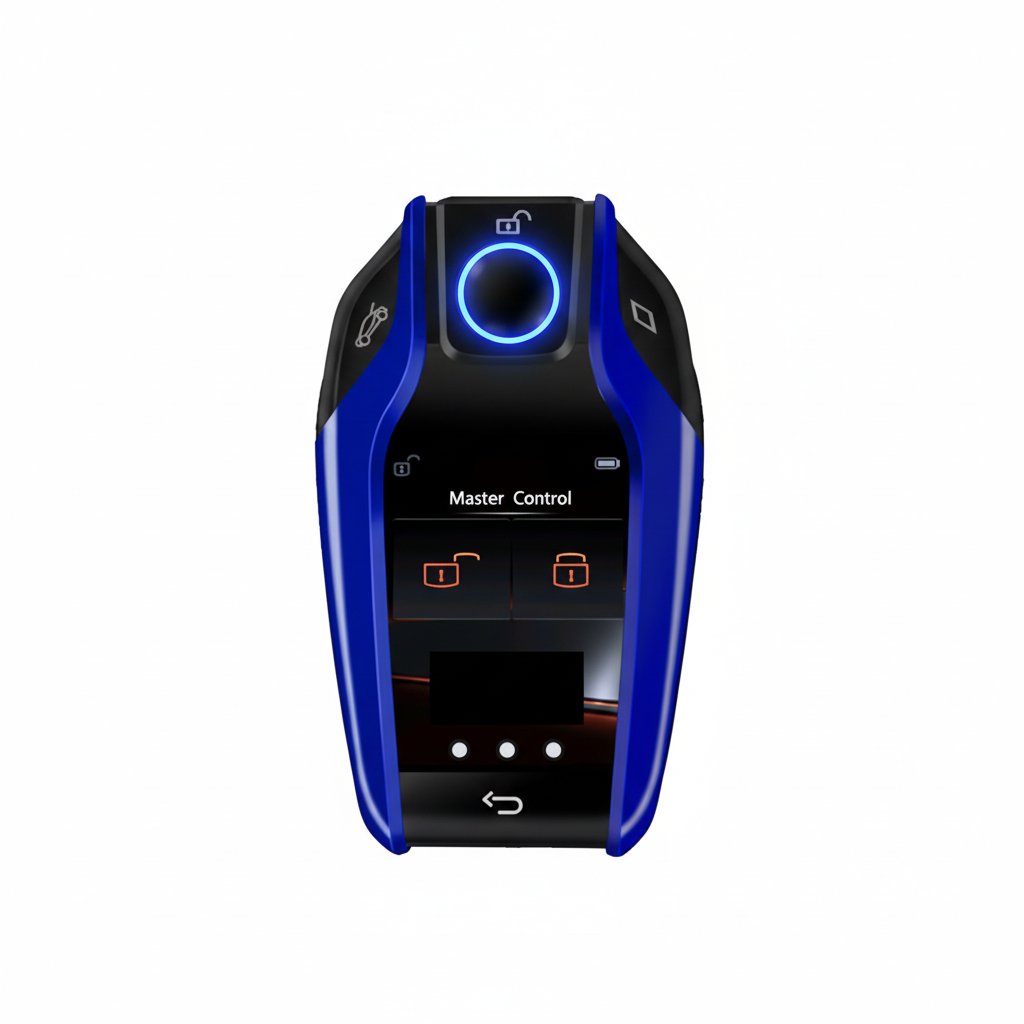 Chiave Smart Digitale Auto con Display LCD Touch Screen Modello BMW