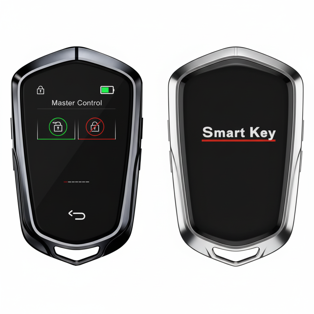 Chiave Smart Digitale Auto con Display LCD Touch Screen