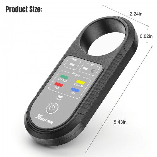 XHORSE XDRT20: Tester di Frequenza Infrarossi per Analisi e Rilevamento Segnali